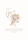 Flowers - taidejuliste
